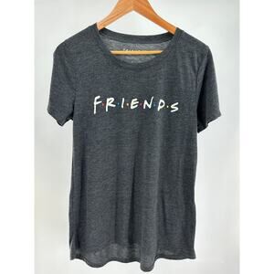 Friends TV Show Graphic T-Shirt | Gray Short Sleeve | Women’s XL  Classic Sitcom